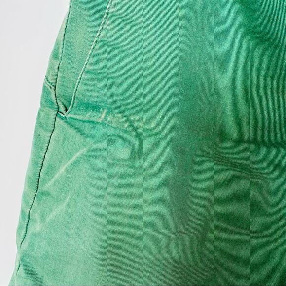 MENS VOLCOM Bright Mint Green Flat Front Cotton Casual Shorts 30 - Picture 8 of 11